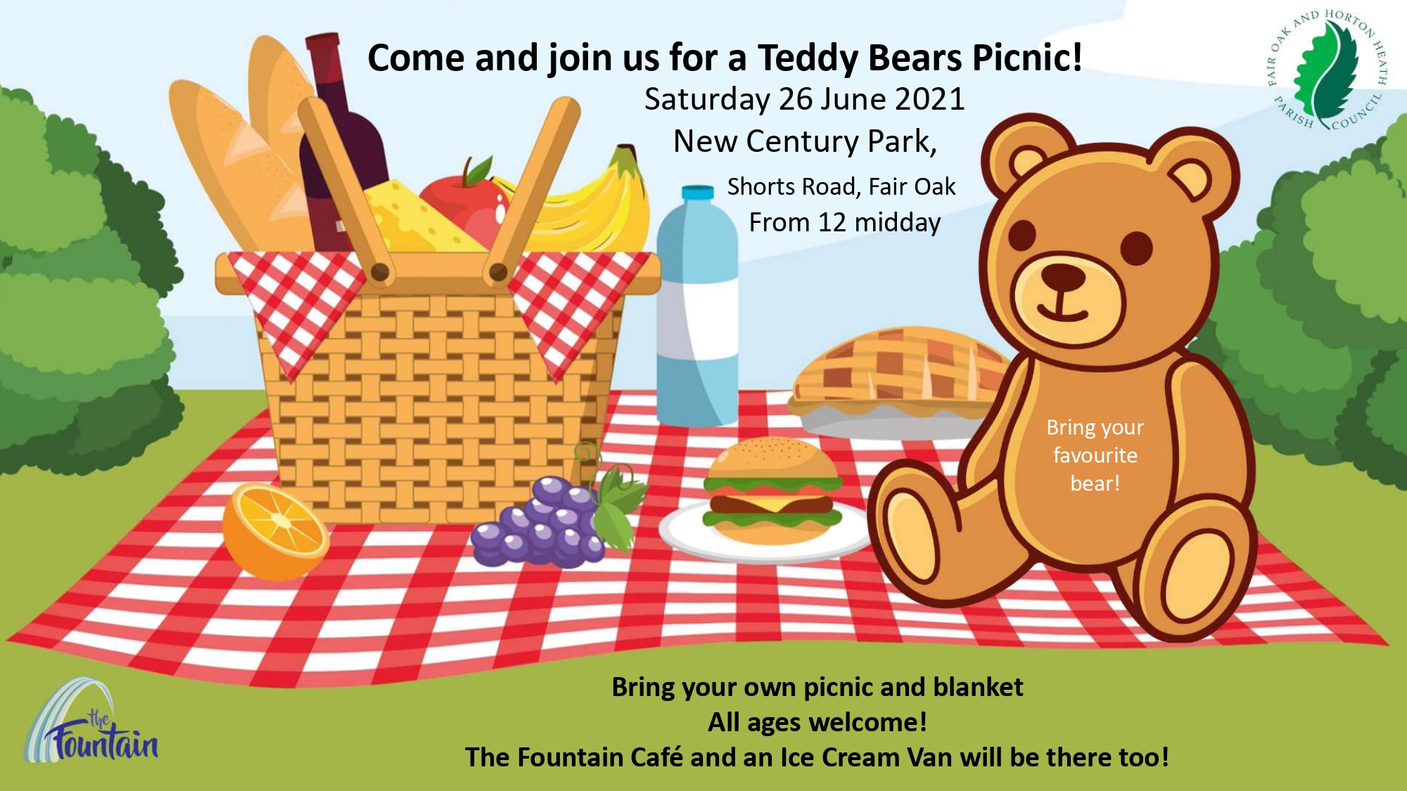 Teddy Bears’ Picnic – Fair Oak & Horton Heath Parish Council